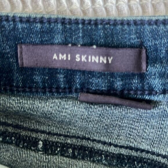 NYDJ Women's AMI Skinny High Rise Lift Tuck Technology Blue  Jeans Size 12P - Picture 9 of 11